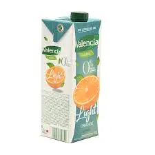 VALENCIA CLASSIC 0% SUCRE AJOUTE LIGHT ORANGE 1L