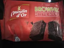 MOULIN D'OR RECETTE INTENSE CAKE AU CACAO FOURRE A LA CREME DE CACAO SAVEUR NOISETTE 240G