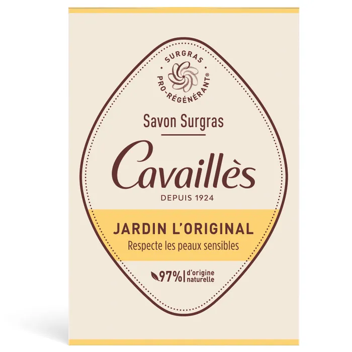 SAVON SURGRAS CAVAILLES JARDIN L'ORIGINAL 200G