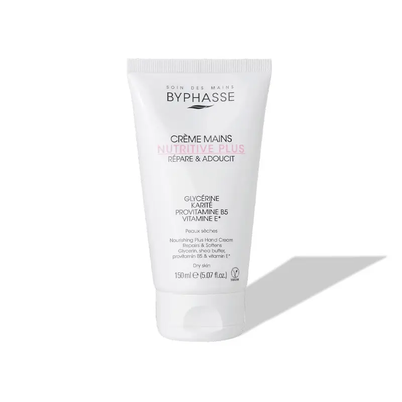 BYPHASSE CREME MAINS NUTRITIVE PLUS REPARE ET ADOUCIT 150ML