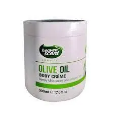 HEAVEN SCENT OLIVE OIL BODY CREME 500ML