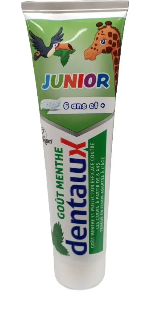 DENTALUX JUNIOR GOUT MENTHE 6ANS ET + 100ML