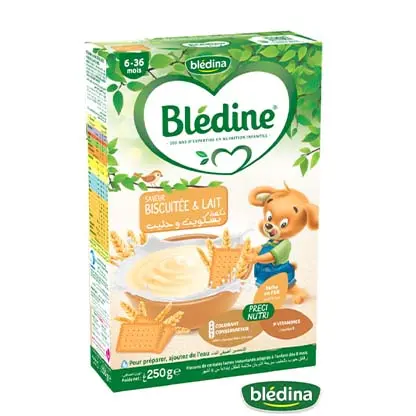 BLEDINA BLEDINE SAVEUR BISCUITEE ET LAIT 250G