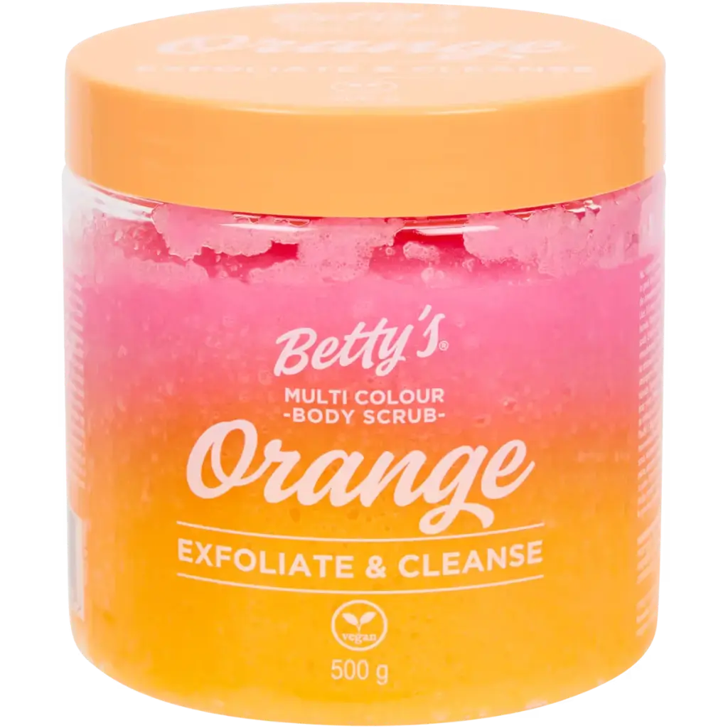 BETTY'S ORANGE EXFOLIANTE ET CLEANSE 500G