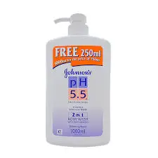 FREE 250ML JOHNSON'S PH 5.5 2EN1 BODY WASH 1000ML