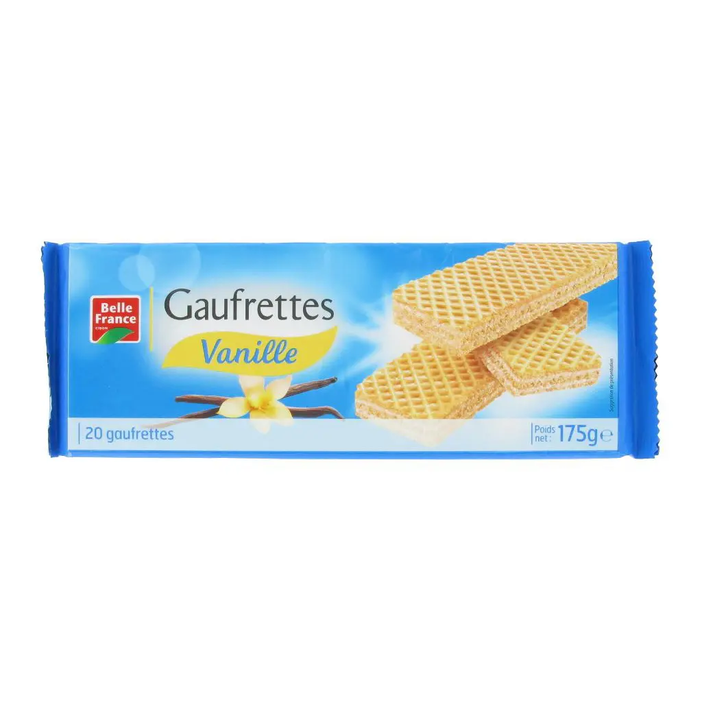 BELLE FRANCE GAUFRETTES VANILLE 175G