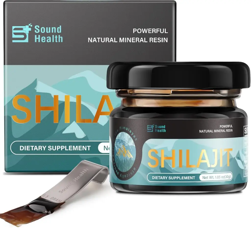 SOUND HEALTH POWERFULL NATURAL MINERAL RESIN SHILAJIT DIETARY SUPPLEMENT 30G SOUND HEALTH