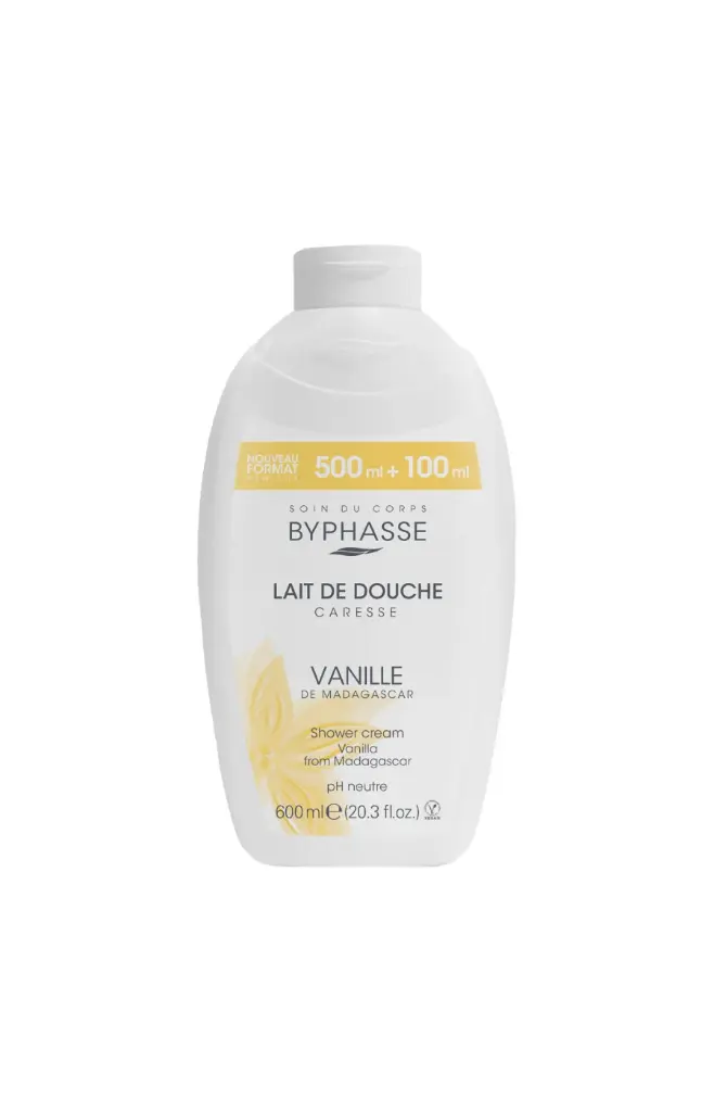 BYPHASSE LAIT DE DOUCHE VANILLE 600ML