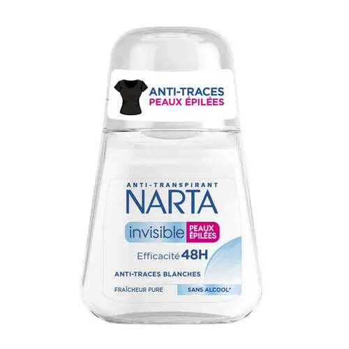 DEO NARTA INVISIBLE 48H ANTI TRACE 50ML