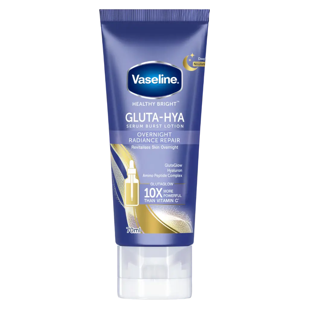 VASELINE GLUTA-HYA OVERNIGHT RADIANCE REPAIR 300ML