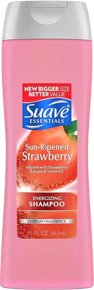 SUAVE SUN-RIPENED STRAWBERRY SHAMPOO 443ML
