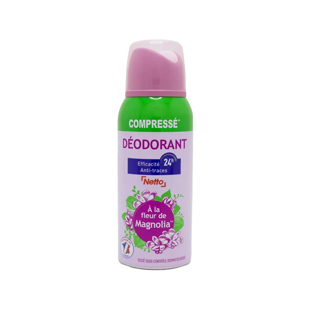 COMPRESSE NETTO DEODORANT A LA FLEUR DE MAGNOLIA 100ML