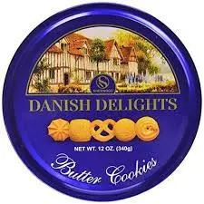DANISH DELIGHTS BUTTER COOKIES 340G