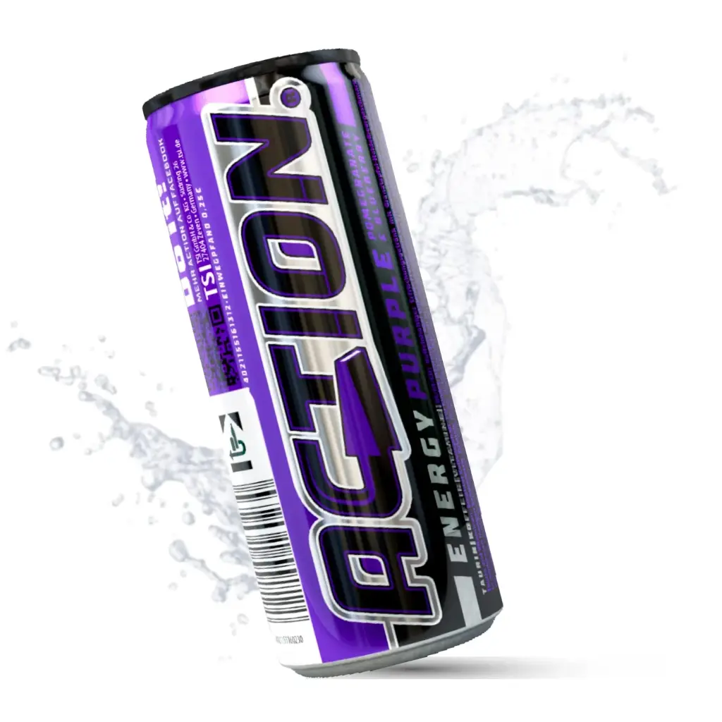 ACTION ENERGY PURPLE 250ML