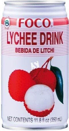 FOCO LYCHEE DRINK BEBIDA DE LITCHI 350ML