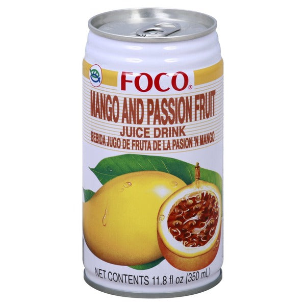 FOCO MANGO AND PASSION FRUIT DRINK  350ML