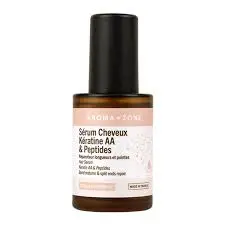 AROMA ZONE SERUM CHEVEUX KERATINE AA ET PEPTIDES 50ML