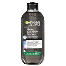 GARNIER SKINACTIVE GELEE MICELLAIRE TOUT EN 1 AU CHARBON 400ML