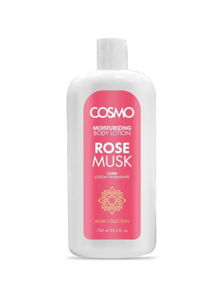 COSMO BODY LOTION ROSE MUSK 750ML