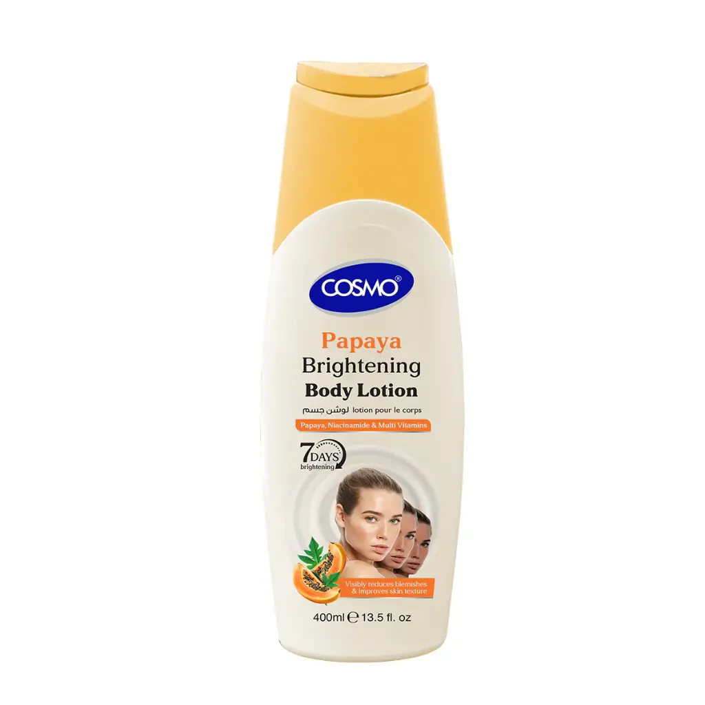 COSMO PAPAYA BRIGHTENING BODY LOTION 400ML