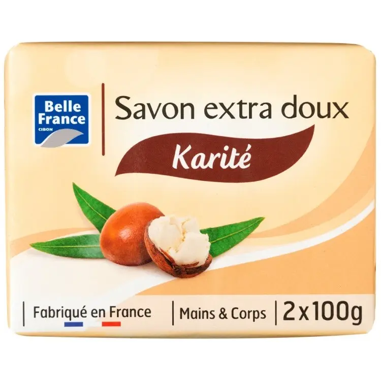 SAVON EXTRA DOUX KARITE 2X100G