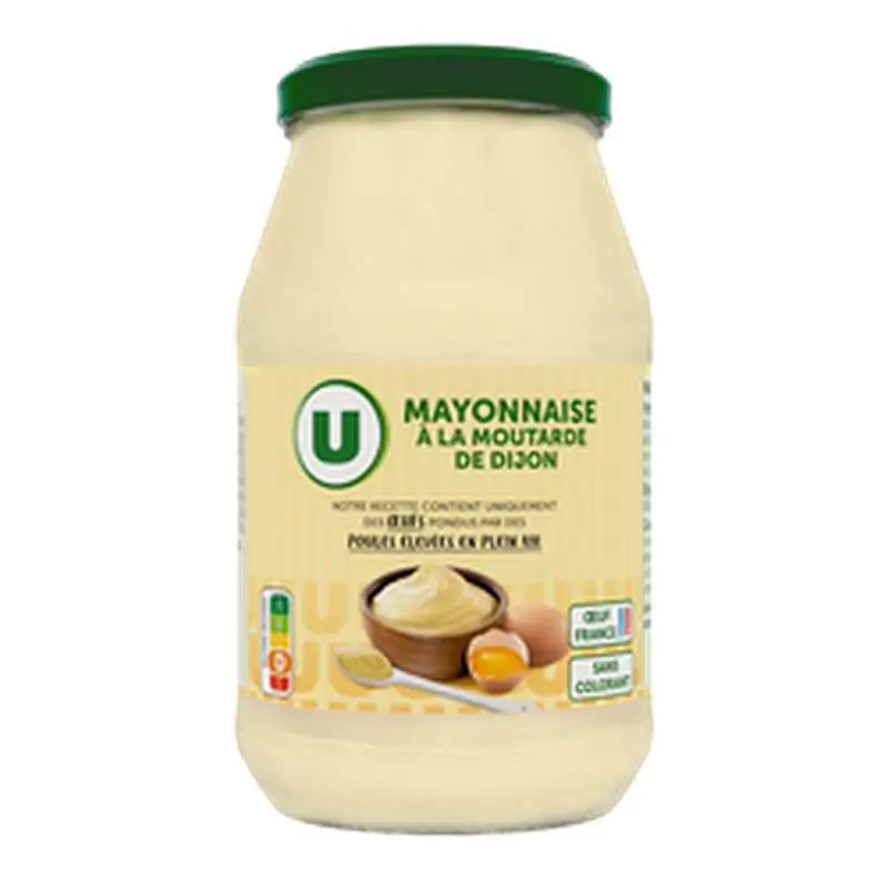 MAYONNAISE A LA MOUTARDE DE DIJON 235G