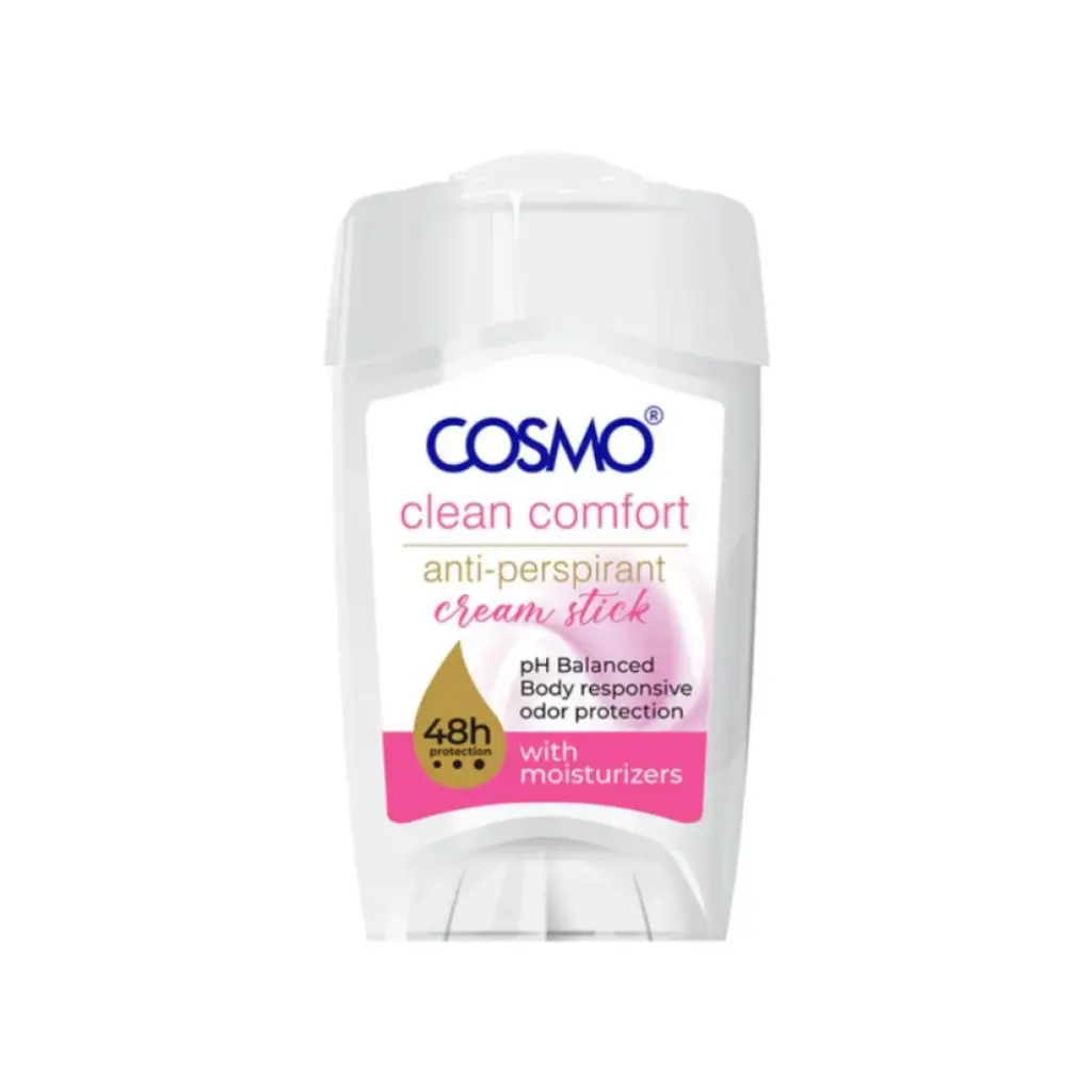 COSMO CLEAN COMFORT ANTI-PERSPIRANT CREAM STICK 45ML