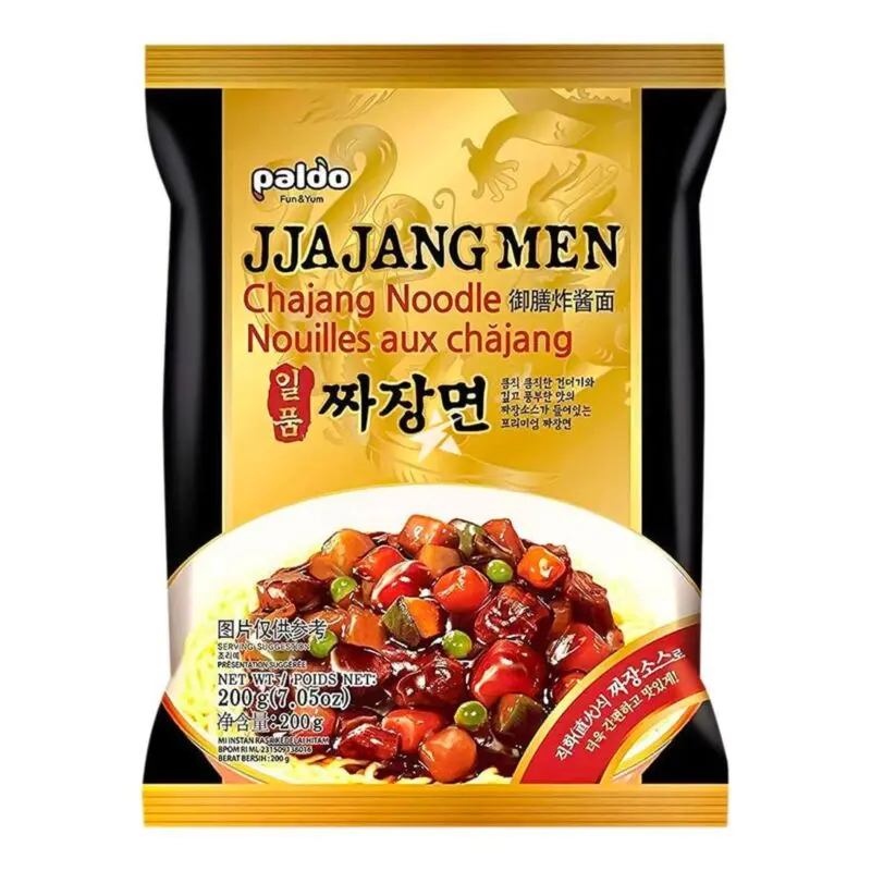 PALDO JJAJANGMEN INSTANT NOODLES WITH BLACK BEAN SAUCE 200G