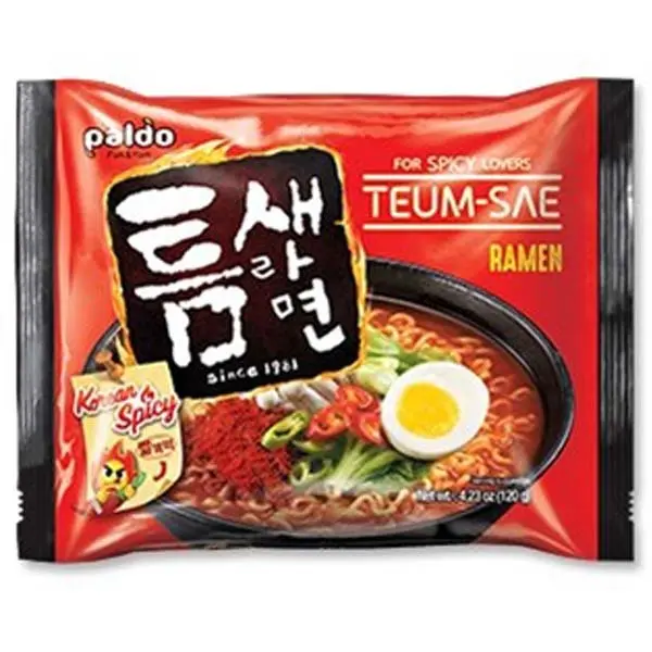 PALDO FOR SPICY LOVERS TEUM-SAE RAMEN 120G