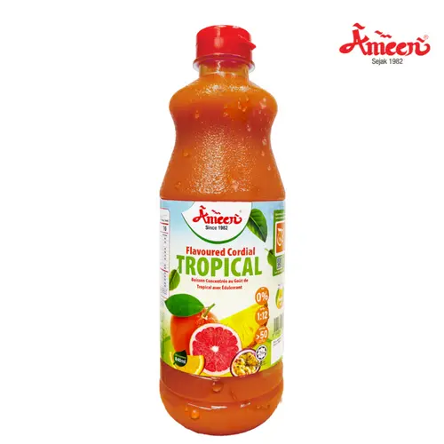 AMEER FLAVOURED CORDIAL TROPICAL 840ML