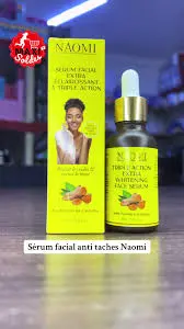 NAOMI TRIPLE ACTION EXTRA WHITENING FACE SERUM CARROT 30ML