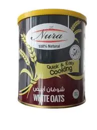NURA 100% QUICK ET EASY COOKING WHITE OATS 400G