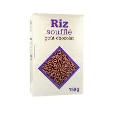 RIZ CEREALES SOUFFLES GOUT CHOCOLAT 750G