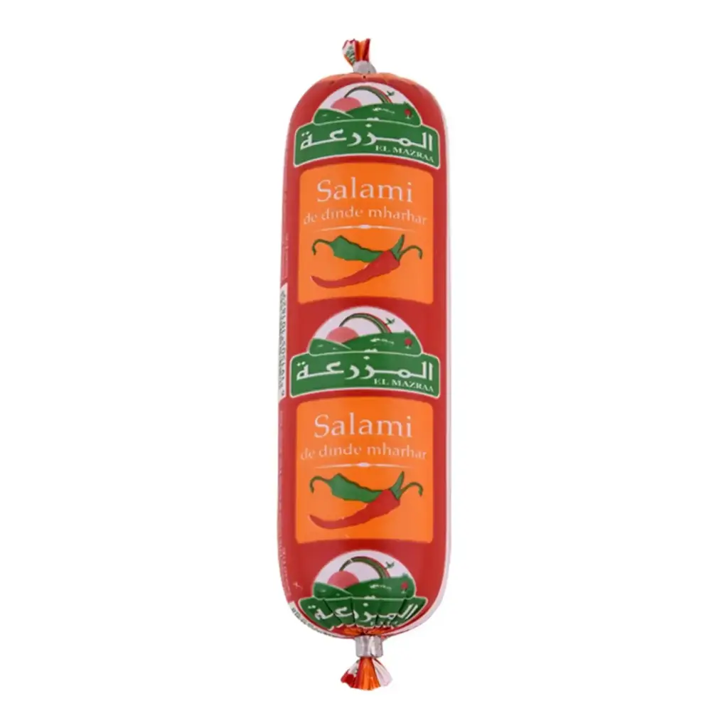 EL MAZRAA SALAMI MHARHAR PIMENTE 700G