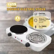 DENX MODEL DX2804 DOUBLE ELECTRONIC STOVE