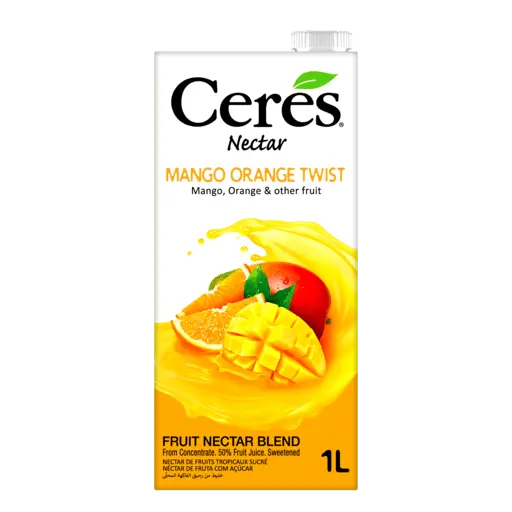CERES NECTAR MANGO ORANGE TWIST JUICE 1L