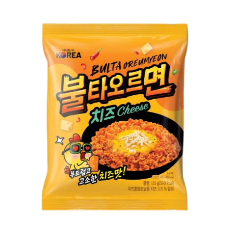 KOREA BULTA OREUMYEON CHEESE NOUILLES 135G