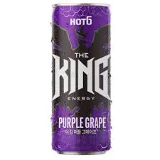 HOT6 THE KING ENERGY PURPLE GRAPE 355ML