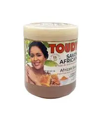 DOUMIEL SAVON AFRICAIN A BASE DE MIEL ET CURCUMA 670G