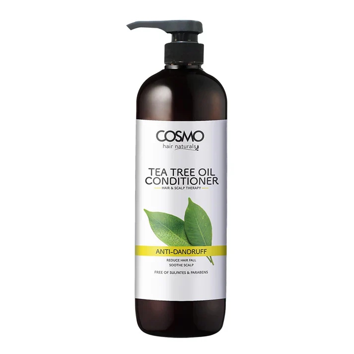 COSMO HAIR NATURALS TEA TREE OIL CONDITIONER ANTI-DANDRUFF FOR ALL HAIR TYPES 1000ML