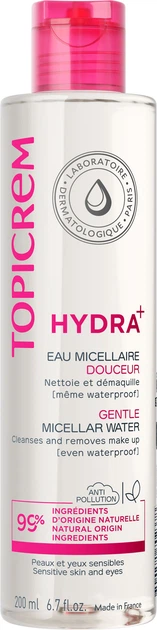 TOPICREM HYDRA+ EAU MICELLAIRE DOUCEUR 200ML