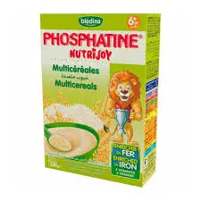 BLEDINA PHOSPHATINE NUTRIJOY MULTICEREALES 6+MOIS 190G