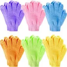 BODY SCRUBBER GLOVE BATH GLOVE 
