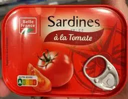 BELLE FRANCE SARDINES A LA TOMATE 135G
