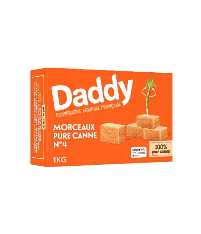 DADDY MORCEAUX PURE CANNE N4 1KG