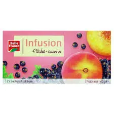 INFUSION SAVEUR PECHE CASSIS 40G