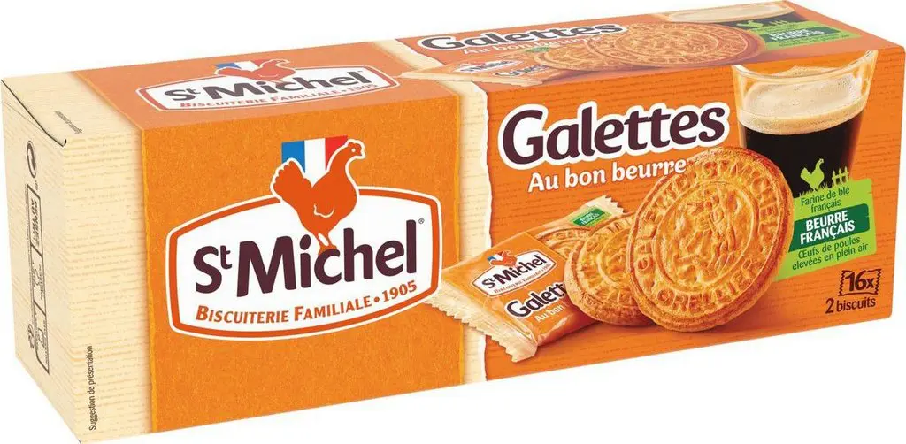 ST MICHEL GALETTES AU BON BEURRE 208G