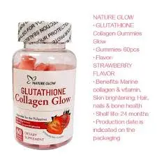 NATURE GLOW GLUTATHIONE COLLAGEN GLOW STRAWBERRY FLAVOR 500MG