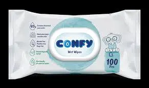 CONFY WHITE ROSE WET TOWEL 100PCS