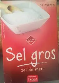 SEL GROS SEL DE MER 1KG